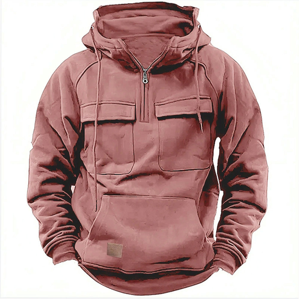 Men's Luxury Autumn and Winter Hooded Casual Workwear