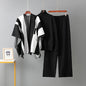 Women’s Shawl, Sweater & Wide Leg Pants 3-Piece Set