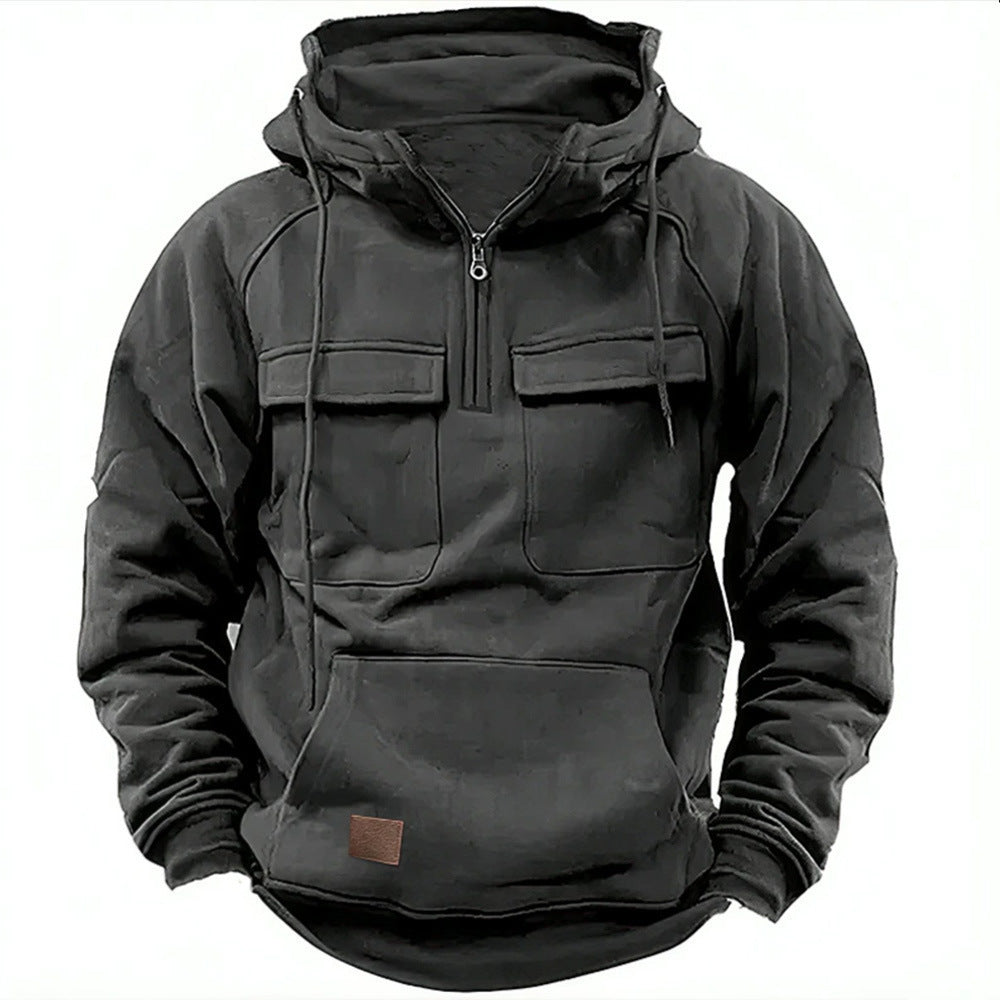 Men's Luxury Autumn and Winter Hooded Casual Workwear