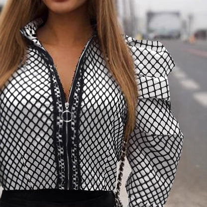 Autumn Bubble Sleeve Long Sleeve Jacket 2025