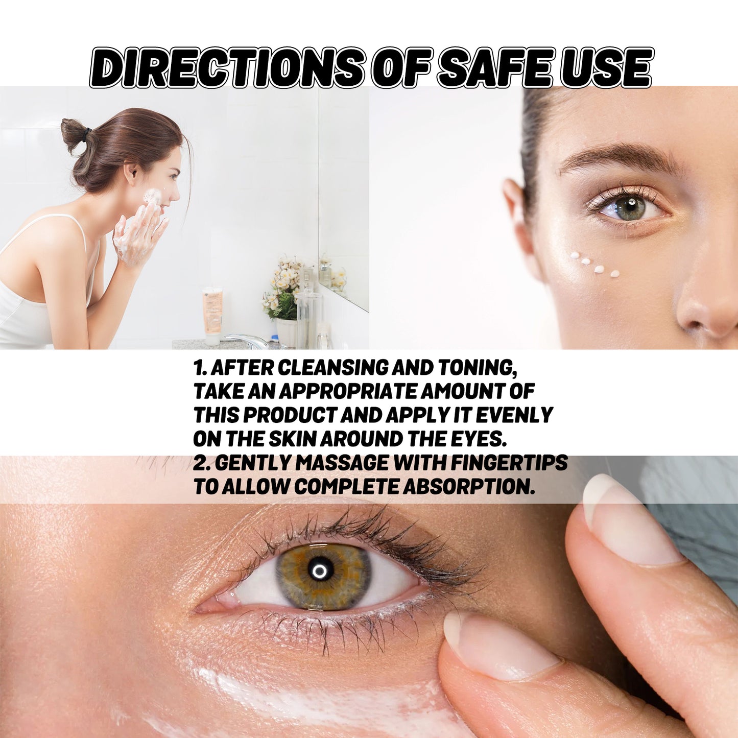 Instant Firming Eye Cream for Dark Circles