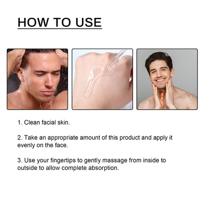 Anti-Wrinkle Serum For Men, Anti-Wrinkle Firming Skin Young Elastic Moisturizing