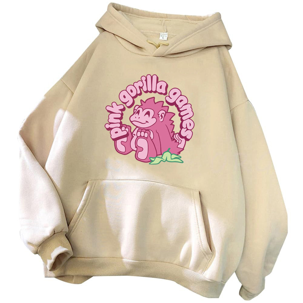 Pink Gorilla Hoodie – Soft, Stylish & Bold Streetwear for Men & Women