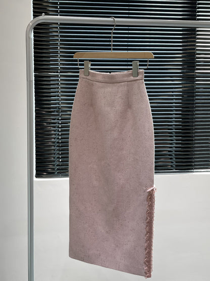 Vintage Elegant Women's Autumn/Winter New Style Coat & Skirt Set