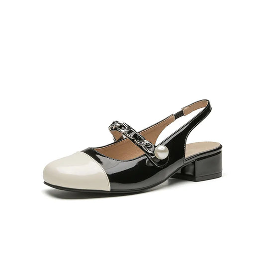 Elegant Pearl Mary Jane Sandals 2025