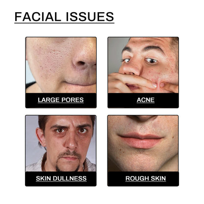 Men's Daily Facial Cleanser Deeply Cleans,Tightens Skin Pores,Moisturizes  and Brightens