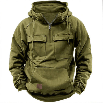 Men's Luxury Autumn and Winter Hooded Casual Workwear