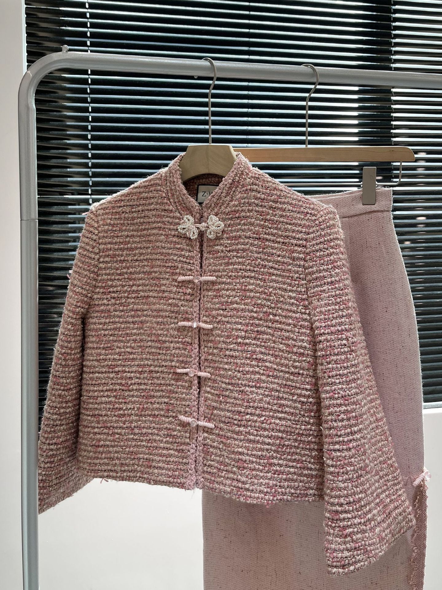 Vintage Elegant Women's Autumn/Winter New Style Coat & Skirt Set