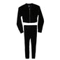 Women’s Velvet Sweatshirt & Pants Set—a premium 2-piece velour tracksuit