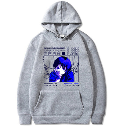 Printed Loose Hoodie Sweatshirt Wear