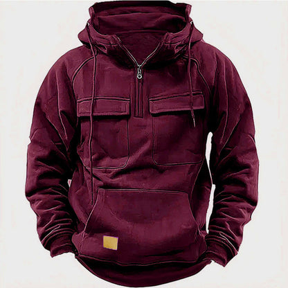 Men's Luxury Autumn and Winter Hooded Casual Workwear