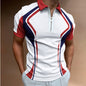 Customized 5-7 day men's polo shirt men's casual short sleeved lapel T-shirt