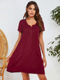 Spring and summer short sleeved
