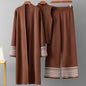 Women's New 3-Piece Knitted Fashion Set 2025