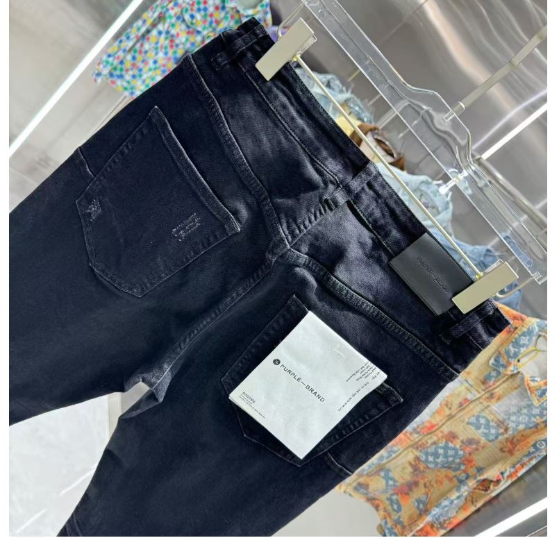 New Luxury Brand ripped street style slim fit skinny stretch Jeans