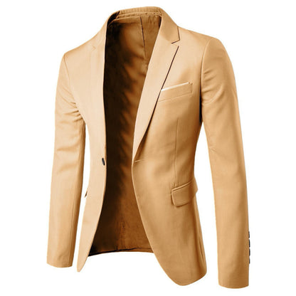 Men's Casual Slim Fit Blazer Jacket 2025