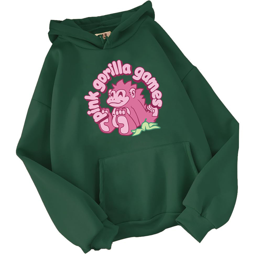 Pink Gorilla Hoodie – Soft, Stylish & Bold Streetwear for Men & Women