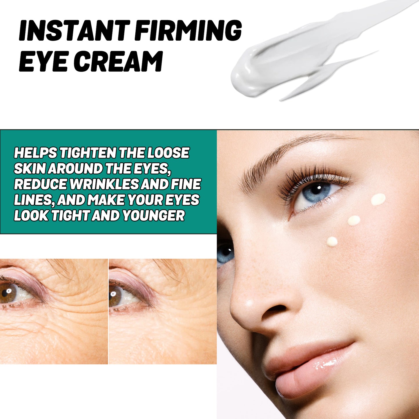 Instant Firming Eye Cream for Dark Circles