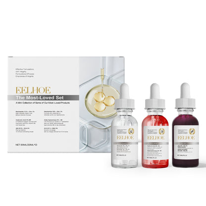 Acne Set Facial Cleansing Acne Repair Skin Whitening Acne Print Essence Mask Set