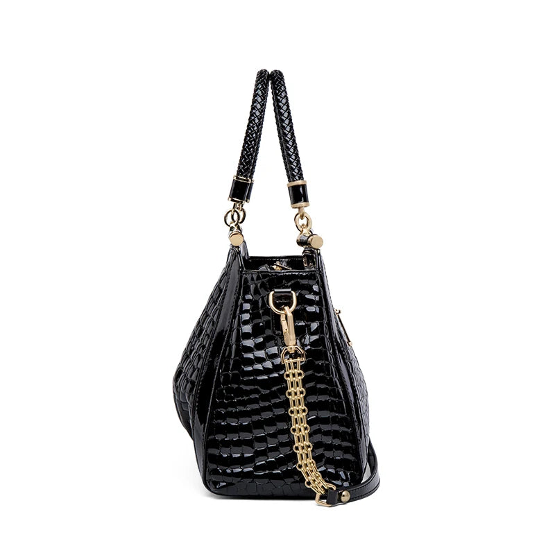 Hot Cow Skin Bag Handmade Full Real Cow Leather Handbags Soft Skin Genuine Leather