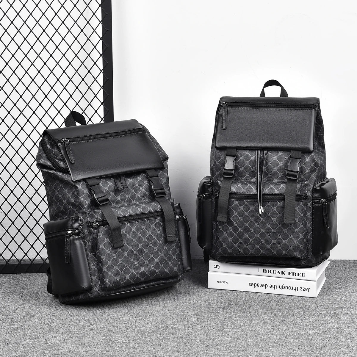 Fashion Large Capacity Printed Unisex Backpack Bag 2025