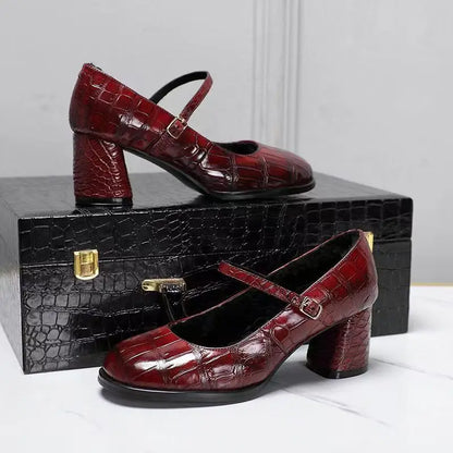 2025 New Arrival Fashion crocodile Belly skin causal shoes women,Genuine leather
