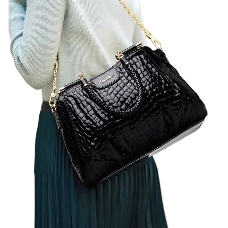 Hot Cow Skin Bag Handmade Full Real Cow Leather Handbags Soft Skin Genuine Leather