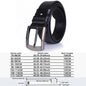 Men's High Quality Genuine Leather Belt Luxury Designer Belts Cowskin Fashion Strap Jeans