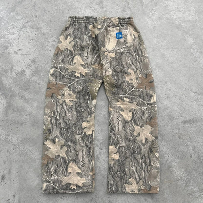 Y2K Trendy Camo Unisex Pants Gothic Retro Branch Camouflage Streetwear