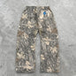 Y2K Trendy Camo Unisex Pants Gothic Retro Branch Camouflage Streetwear
