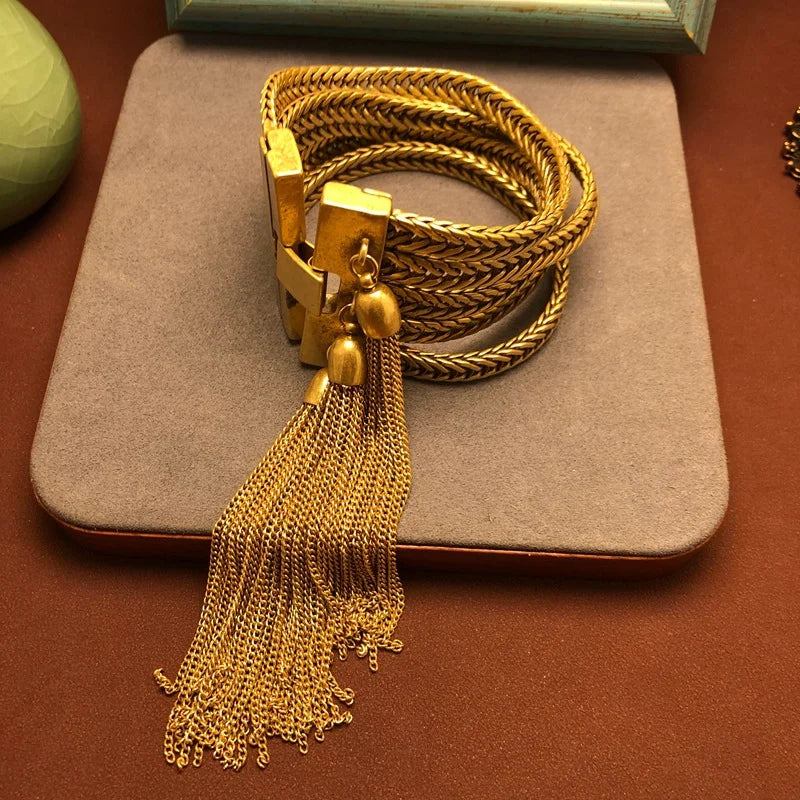Elegant European Style Gold-Plated Bracelet for Women