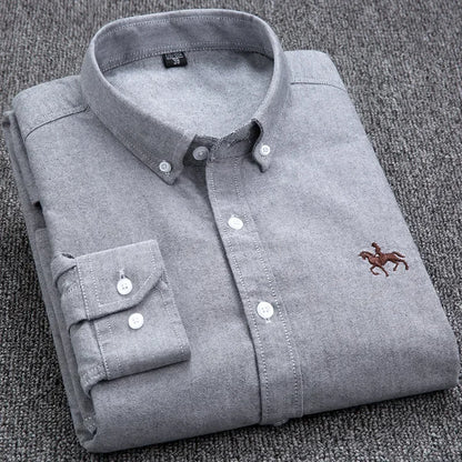 Business Casual Shirt for Men Large size Full 100% Cotton