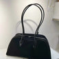 Genuine Leather Women's Bag Lazy Matte Suede Tote