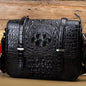 New Arrival Men's Genuine Crocodile Leather  Single Shoulder Bag