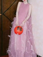 Flowing Feathered Elegant Formal Dress for Spring 2025