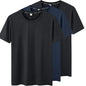 5XL 6XL 7XL T-shirt Men Plus Size Tees 110-175kg Quick Dry Breathable Fitness Running Round Neck Short Sleeve Oversized Tops