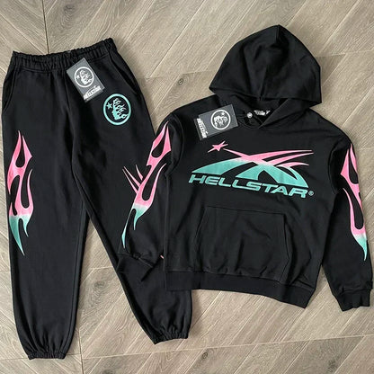 HS Sport Sports Hoodie with Big Logo gradient