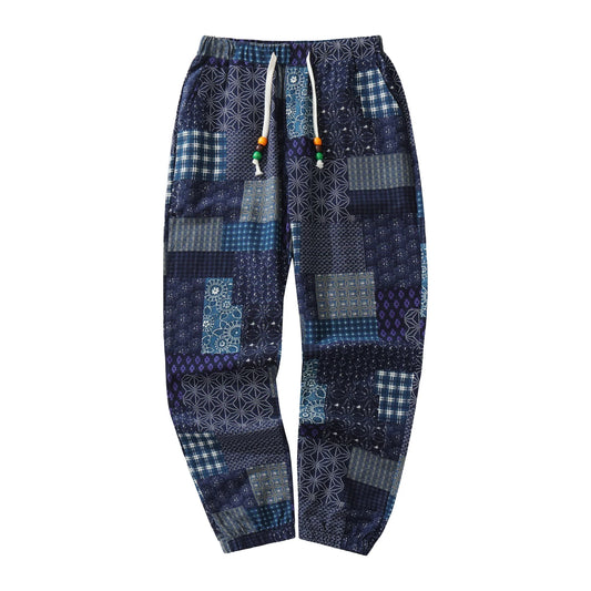 Euro Size Men Casual Cotton-Linen Pants for Men