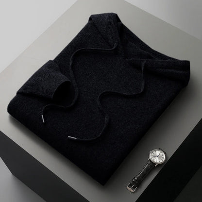 Men’s 100% Merino Wool Two-Piece Knit Set
