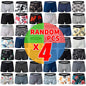 4/5Pcs European and American Plus Sizes MEN Underwear Trunks