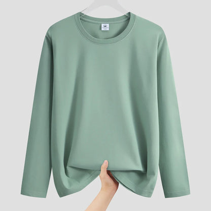 T-Shirts Men Tee Shirts Male Under Wear Autumn Cotton Basic Tshirts Plus Size 4XL 5XL Daily Man Clothing Casual Tops