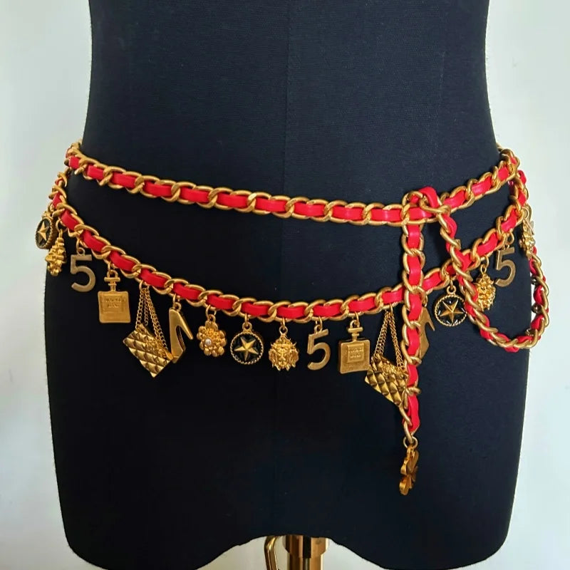 Fashion Trends Vintage Luxury belts Personalized handmade fashion designer waist chains