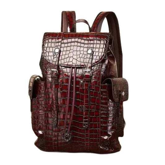 2025 New Arrival Natural Real Leather Backpack