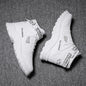 High-Top Men’s Casual Leather Shoes High Quality Handmade No-Slip Boots