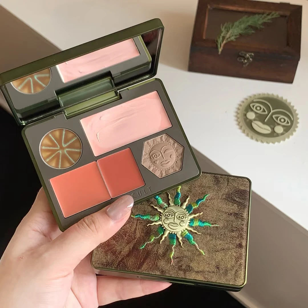 Girlcult Makeup Sets Face Palette Professional Makeup Kit Balm All In one 6pcs Set