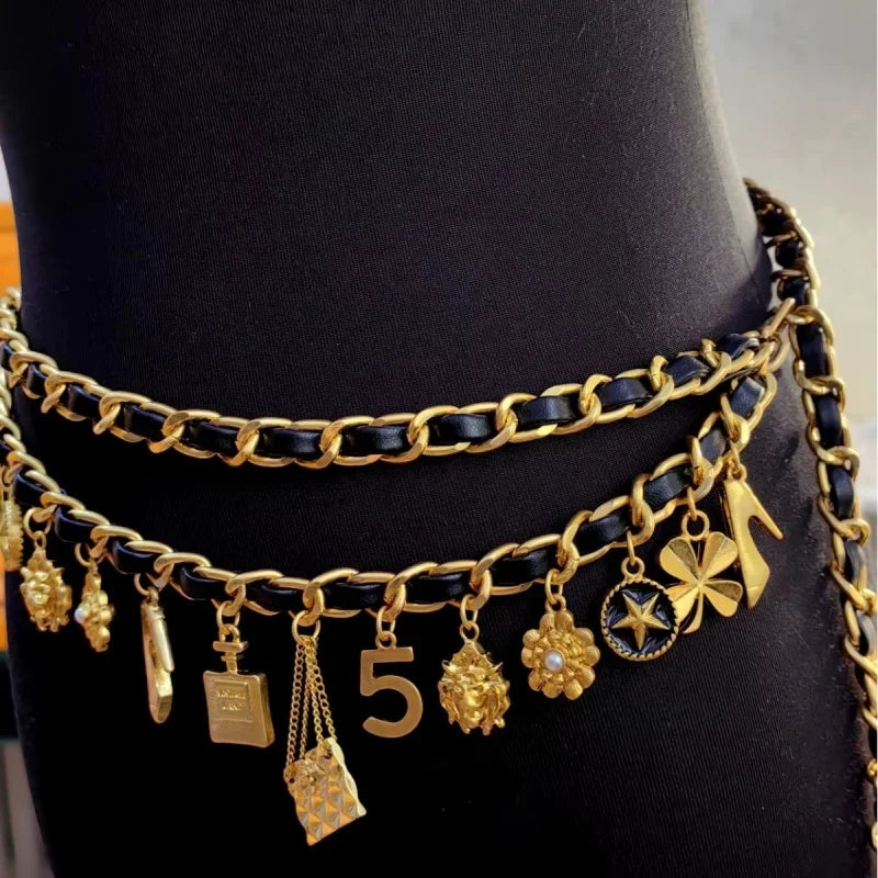 Fashion Trends Vintage Luxury belts Personalized handmade fashion designer waist chains