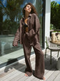 Cotton Linen Shirt and Pants Set New 2025