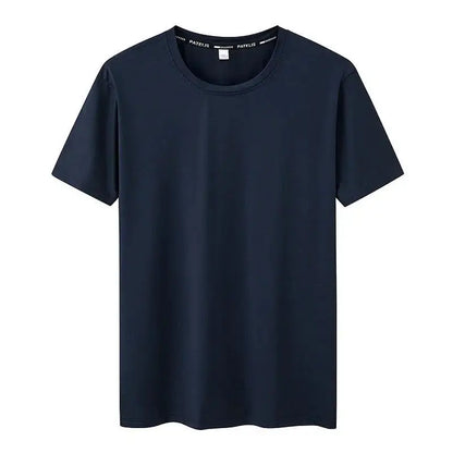5XL 6XL 7XL T-shirt Men Plus Size Tees 110-175kg Quick Dry Breathable Fitness Running Round Neck Short Sleeve Oversized Tops