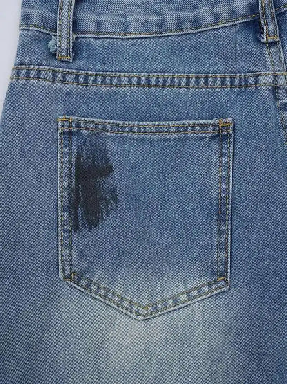 High Waist Vintage Wide-Leg Jeans for 2025