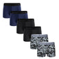 6pcs Pack 2024 Men Panties Cotton Underwear Male Brand Boxer Luxury Set